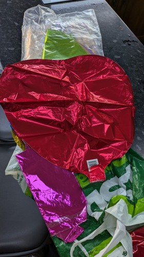 Joblot bundle foil helium - joblot, x