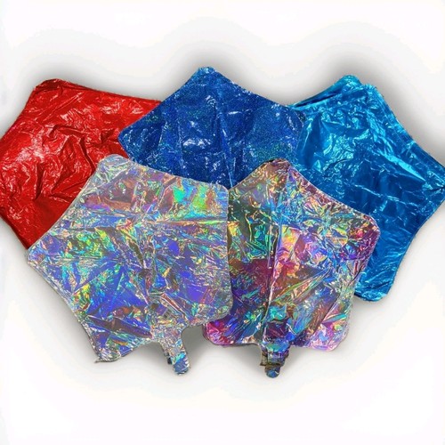 Foil stars helium balloons - foil,
