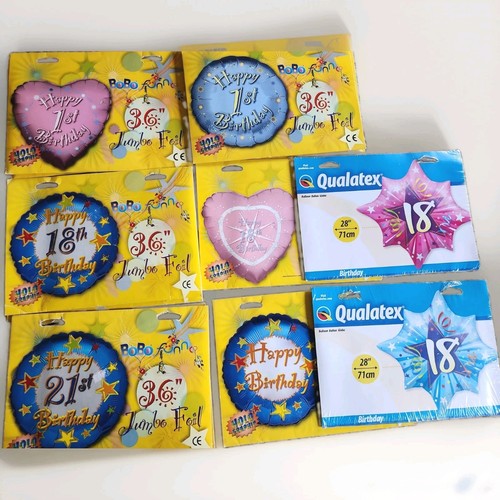 Helium foil balloons - foil, jumbo