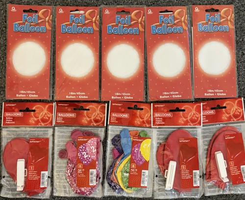 Job lot bundle amscan balloons - lot,
