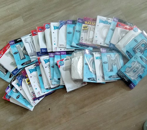 Job lot balloon foil large - lot,