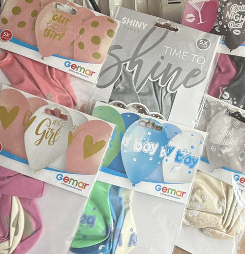 Job lot gemar printed latex - job,