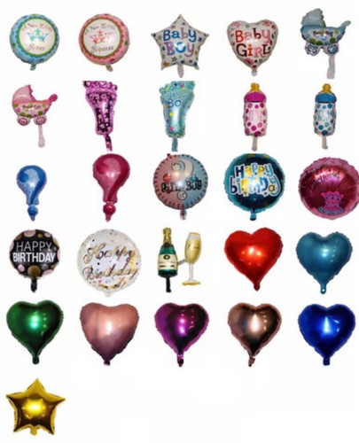 Foil balloons job lot baby - balloons, lot,
